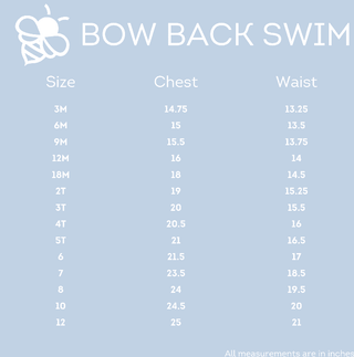 Bow Back Swimsuit - Colorful Teal Hibiscus - Sugar Bee Clothing