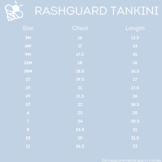 Rashguard Tankini - Colorful Pink Hibiscus - Sugar Bee Clothing