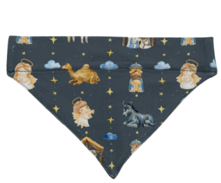 Manger - Pet Bandana Holiday Lounge - Sugar Bee Clothing
