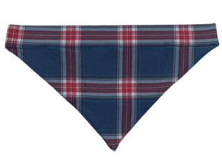 Winter Plaid - Pet Bandana Holiday Lounge - Sugar Bee Clothing