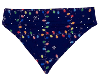 Christmas Lights - Pet Bandana Holiday Lounge - Sugar Bee Clothing