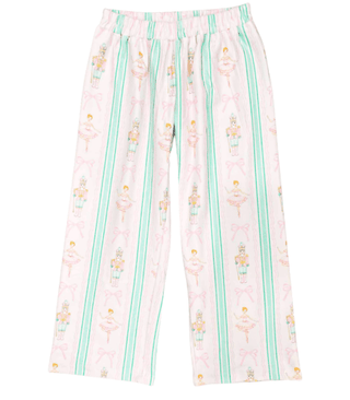 Wide Leg Lounge Set - Nutcracker Holiday Lounge - Sugar Bee Clothing