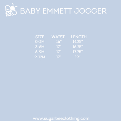 Baby Emmett Jogger - Chestnut