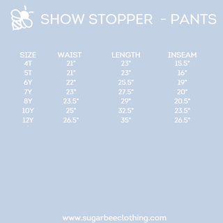 Paisley Velour Ruffle Pant Set - Showstopper - Sugar Bee Clothing