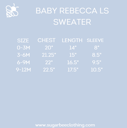 Baby Rebecca Peter Pan Sweater - Heirloom Harvest