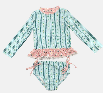 Rashguard Tankini - Daisy Daydreams