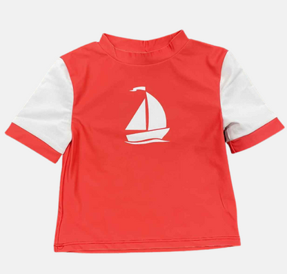 Short Sleeve Rashguard - Sail Club