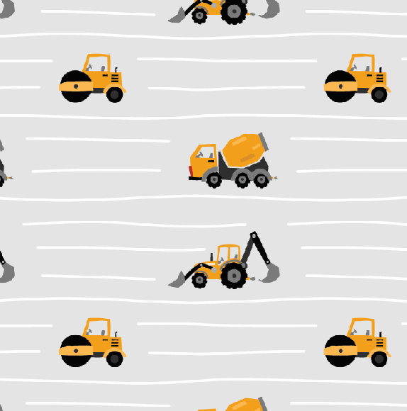 Nap Mat - Construction on Grey