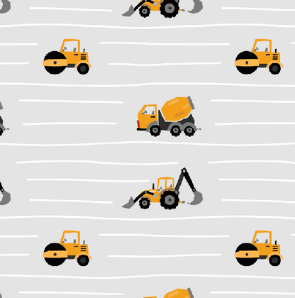 Nap Mat - Construction on Grey