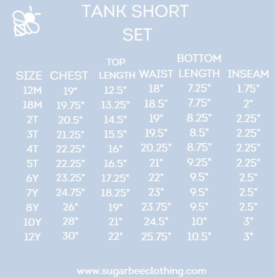 Julie Tank Short Set - Clubhouse Check - Sugar Bee Clothing