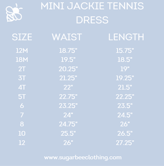 Mini Jackie Halter Tennis Dress - All - Star Sweetheart - Sugar Bee Clothing