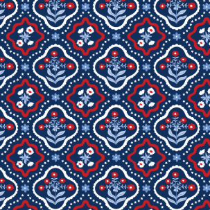 Baby Charlene Ruffle Bottom Bubble - Independence Garden - Sugar Bee Clothing