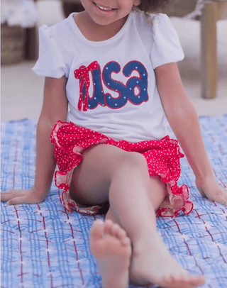Picnic Blanket - Star Spangled - Sugar Bee Clothing