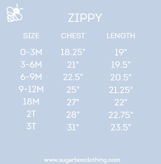 Zippy - Blue Gingham - Sugar Bee Clothing