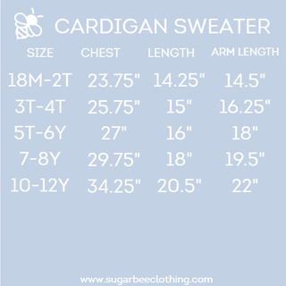 Pumpkin Hand Knit Cardigan Sweater - Sugar Bee Clothing