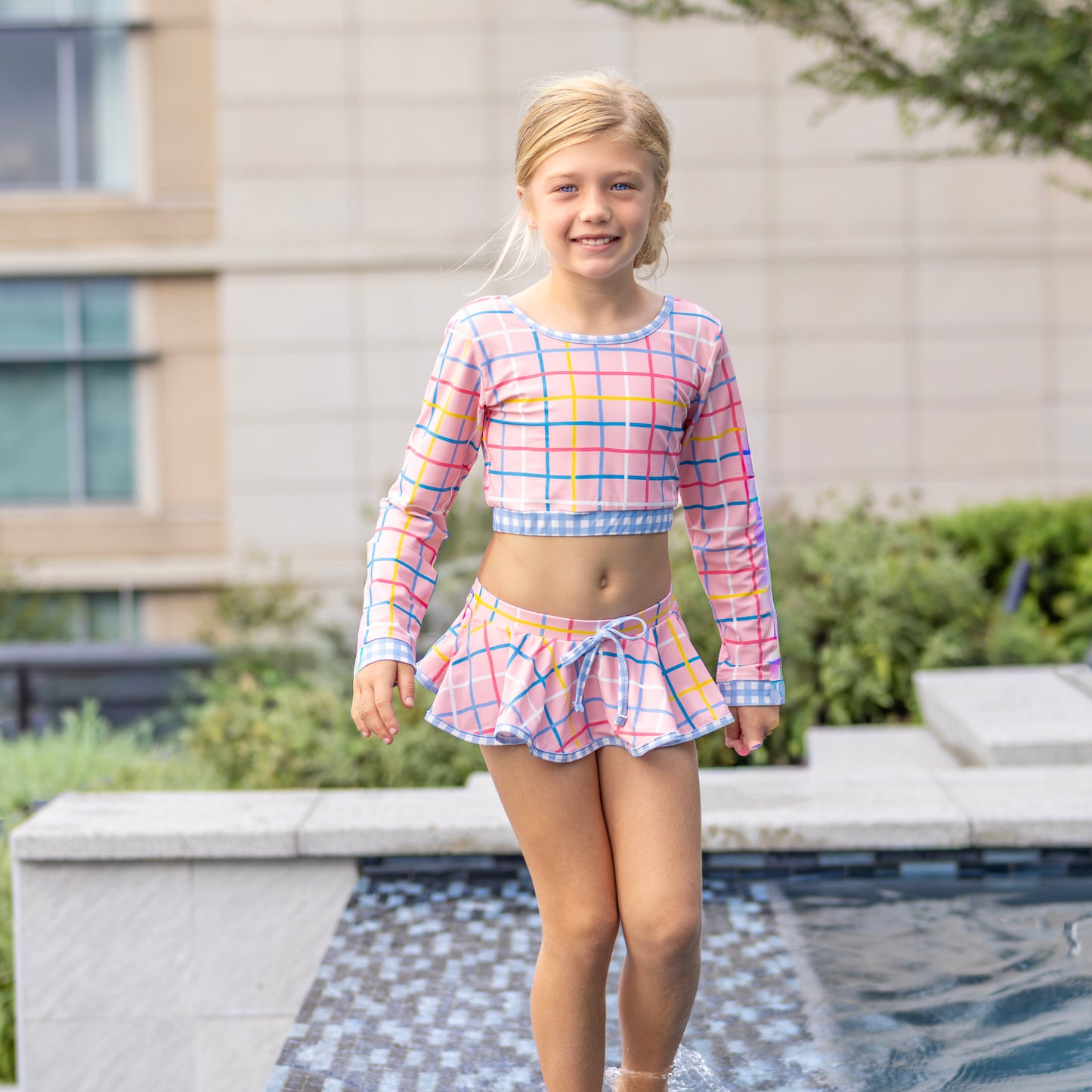 Skirt Bikini - Dreamscape Plaid