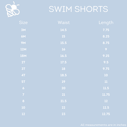 Swim Shorts - Palm Trees