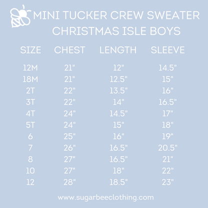 Tucker Crew Sweater - Christmas Faire Isle