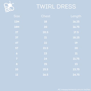 Claire Twirl Dress - Pink Wreath - Sugar Bee Clothing