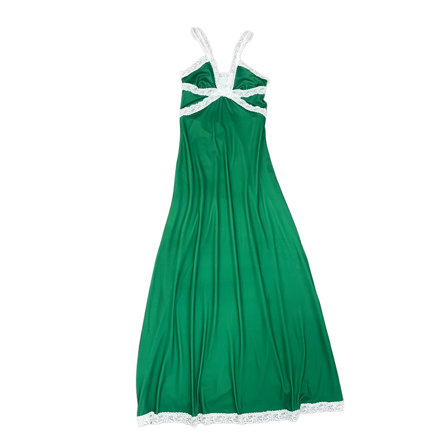 Caroline Long Nightgown - Green