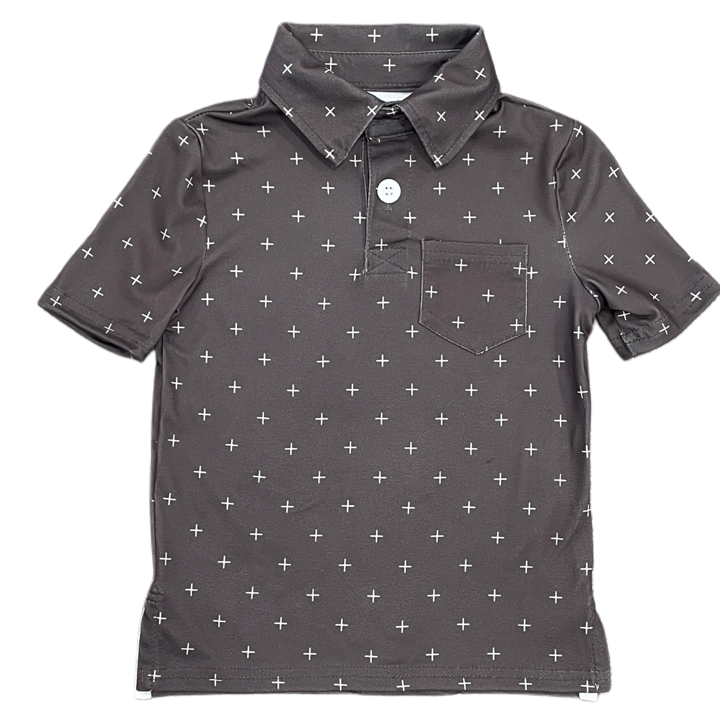 Mini Davis Pocket Polo - Espresso+