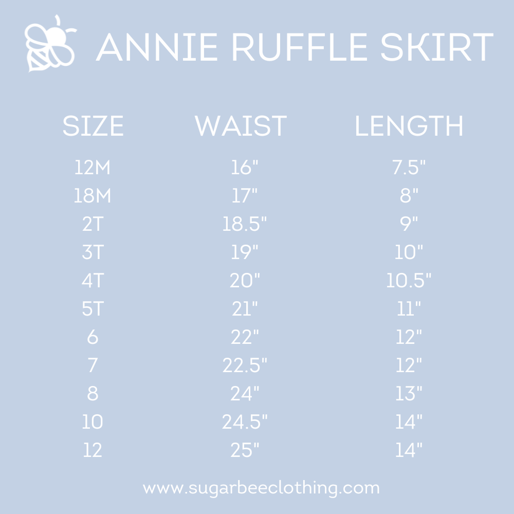 Annie Ruffle Skort - Cafe au Lait Gingham