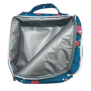 Lunch Bag - Apples on Navy - Sugar Bee Clothing