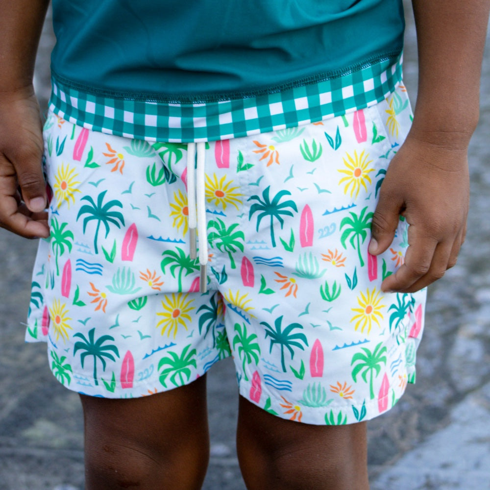 Compression Swim Shorts - Sunshine Surf