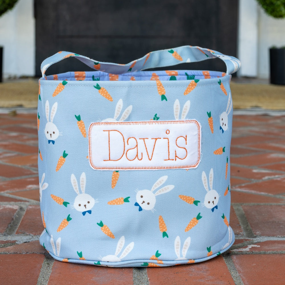 Easter Basket - Blue Carrots