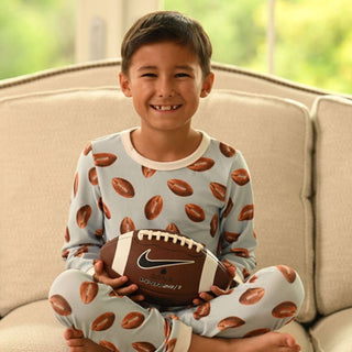 Buttflap Pajamas - Football - Sugar Bee Clothing