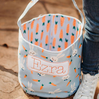 Easter Basket - Blue Carrots - Sugar Bee Clothing