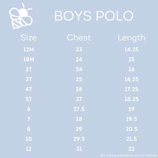 Polo - Pencils - Sugar Bee Clothing