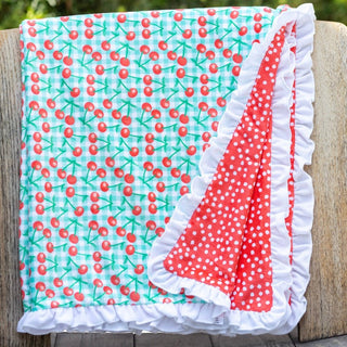 Swim Towel - Cherry Jubilee - Sugar Bee Clothing