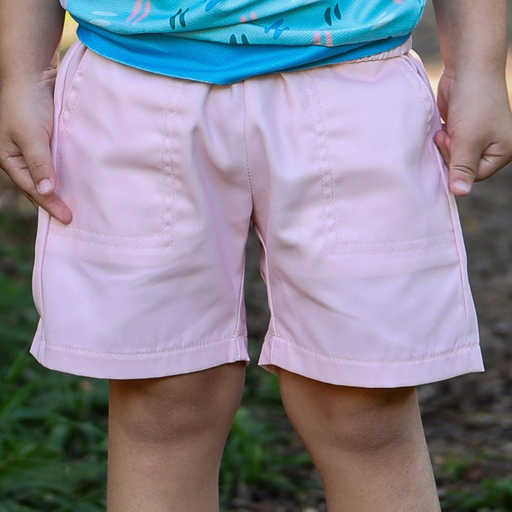Russell Pocket Shorts - Driftwood Rose - Sugar Bee Clothing