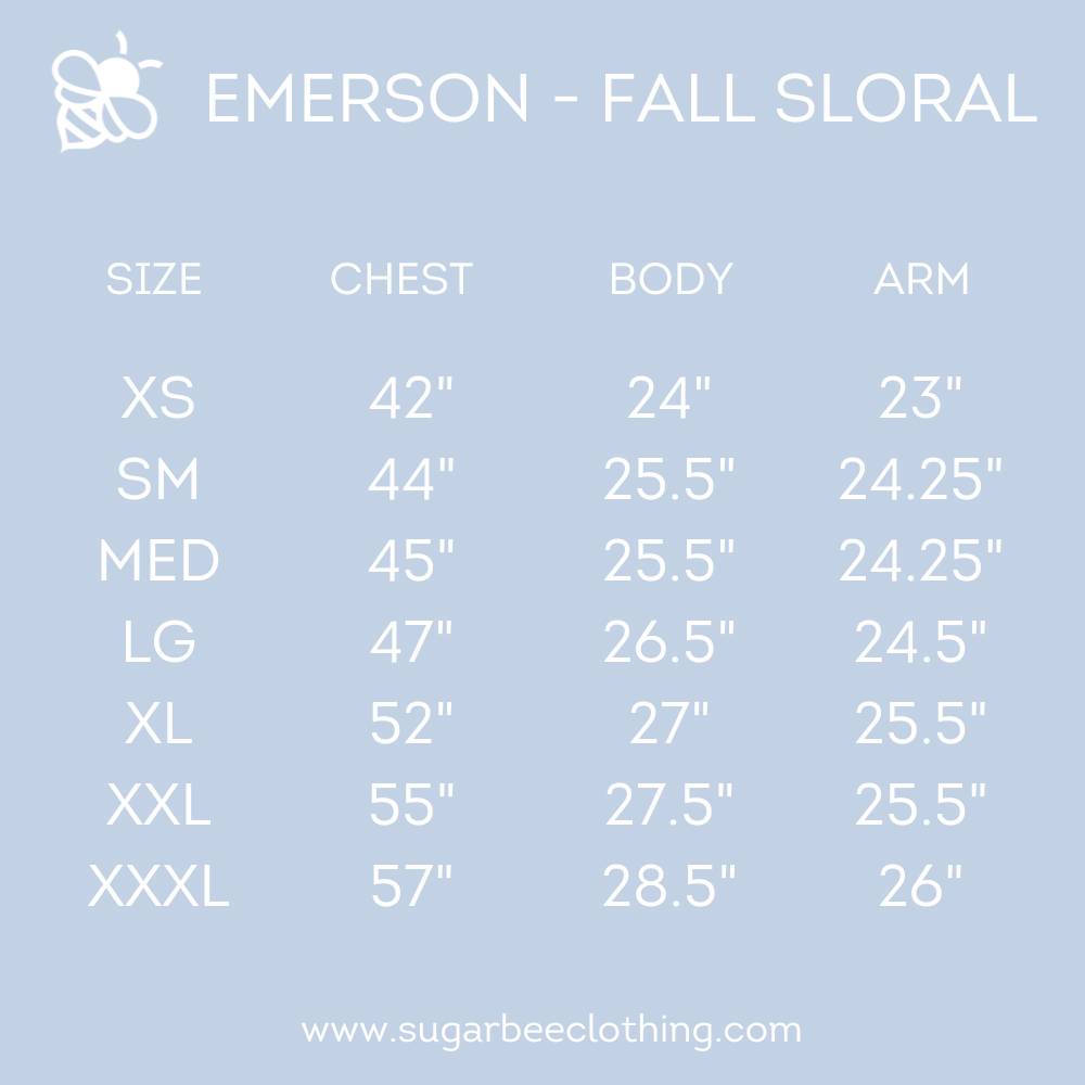 Emerson Crew Sweater - Fall Floral