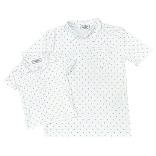 Men's Pocket Polo - French Blue - Sugar Bee Clothing