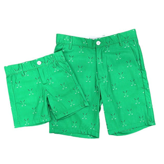 Men's Golf Shorts - Emerald Golf - Sugar Bee Clothing