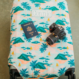 Luggage Cover - Island Time - Sugar Bee Clothing