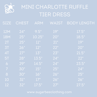 Mini Charlotte Ruffle Tier Dress - Earthy Floral