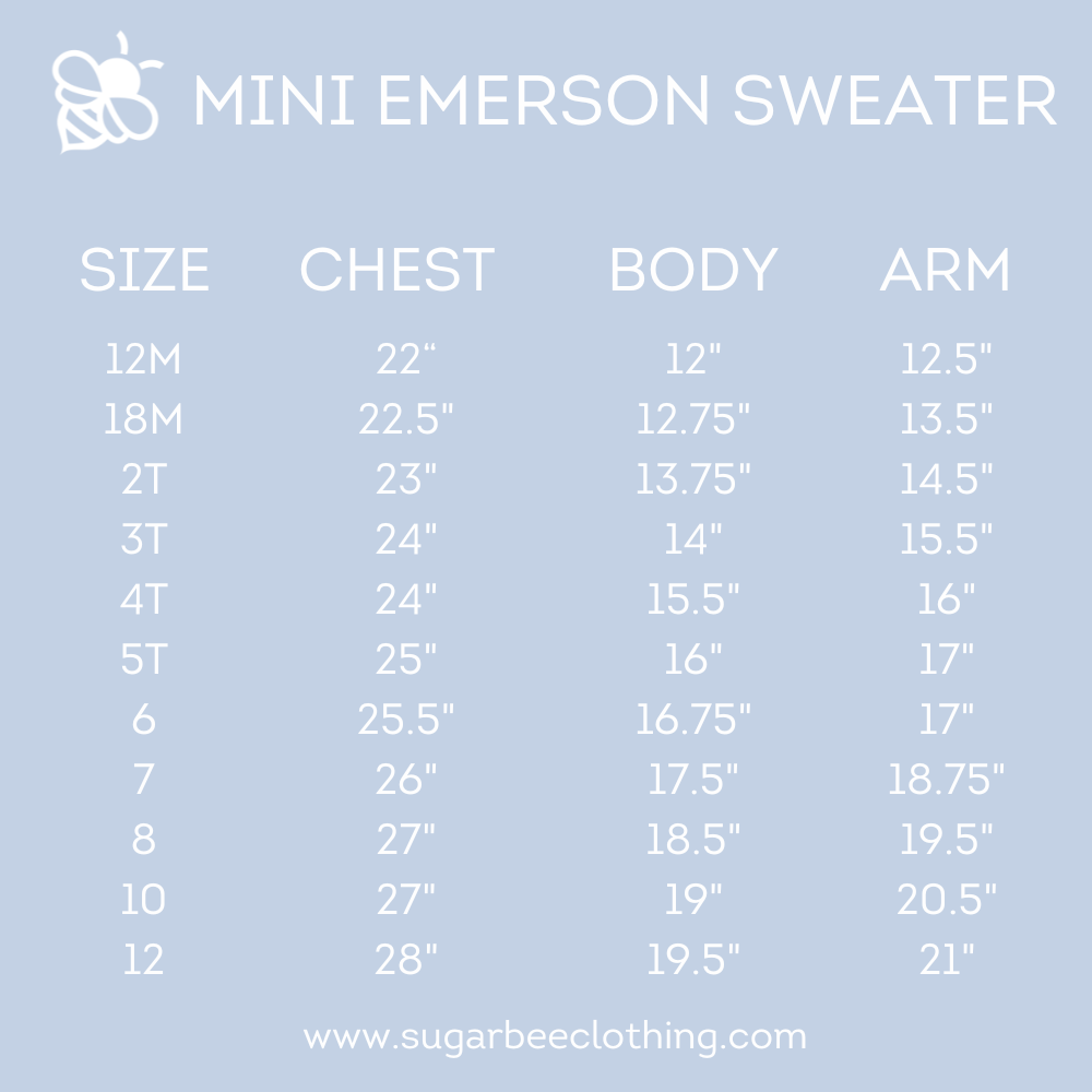 Mini Emerson Crew Sweater - Pumpkin Faire Isle