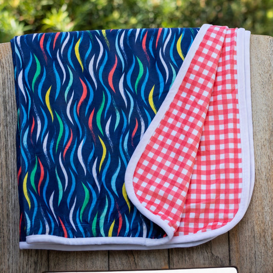 Swim Towel - Coastal Current