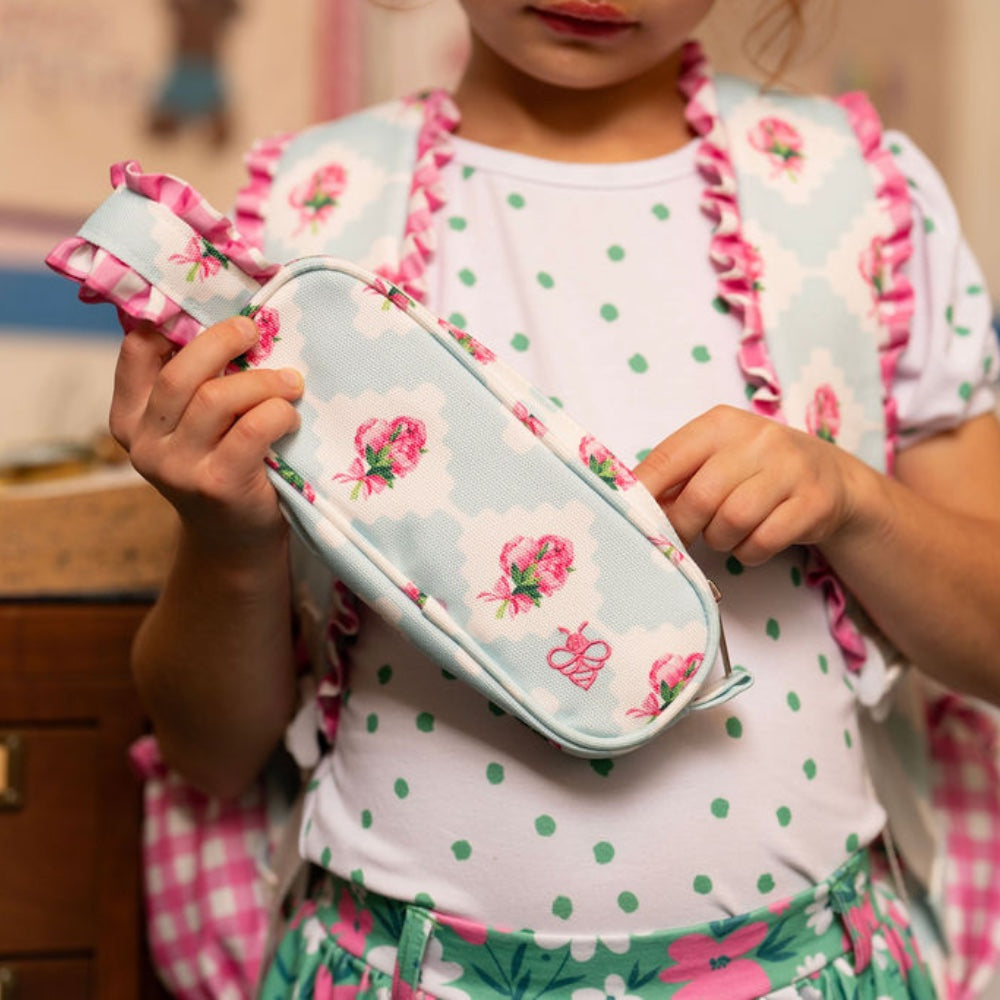 Pencil Case - Peony Bouque