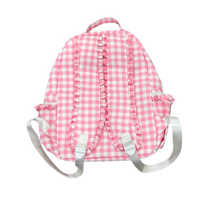 Backpack - Pink Gingham PREORDER SHIPS JUNE