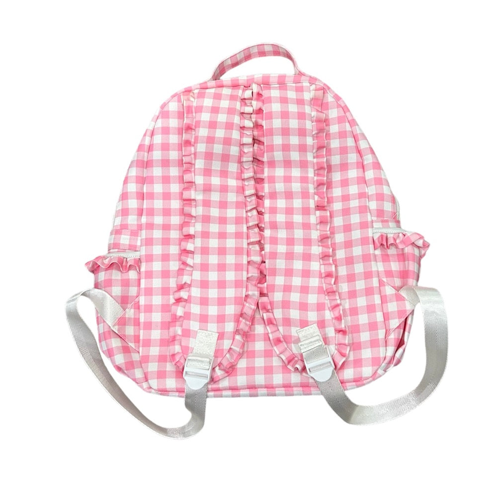 Backpack - Pink Gingham