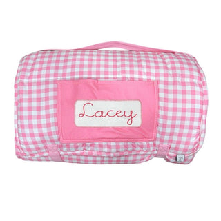 Nap Mat - Pink Gingham - Sugar Bee Clothing