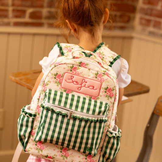 Backpack - Pink Roses PREORDER SHIPS JUNE