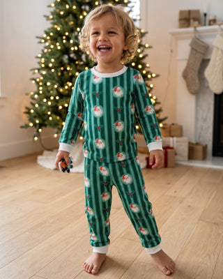 ****PREORDER***Buttflap Pajamas - Red Hat Santa