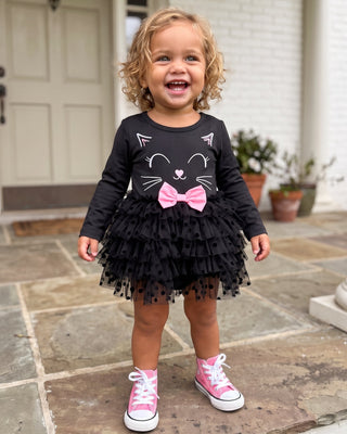 Halloween Cat Tutu Bubble - Sugar Bee Clothing