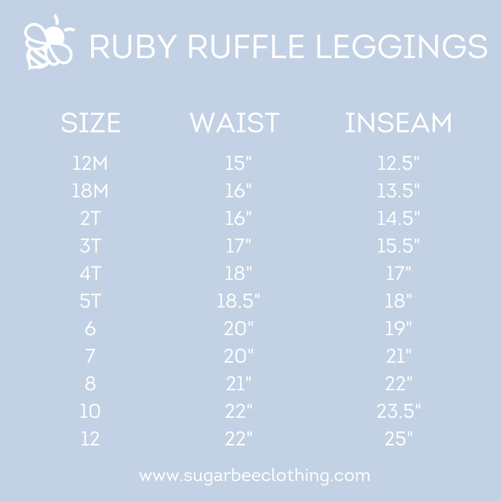 Ruby Ruffle Legging - Pink +