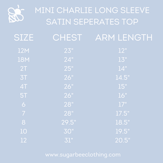 Charlie Satin Separates - Red Long Sleeve Top - Sugar Bee Clothing